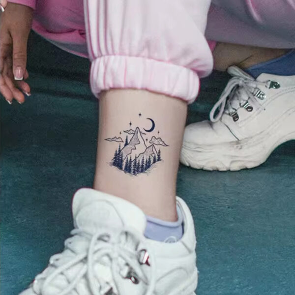 Nacht über den Bergen – Bild 1